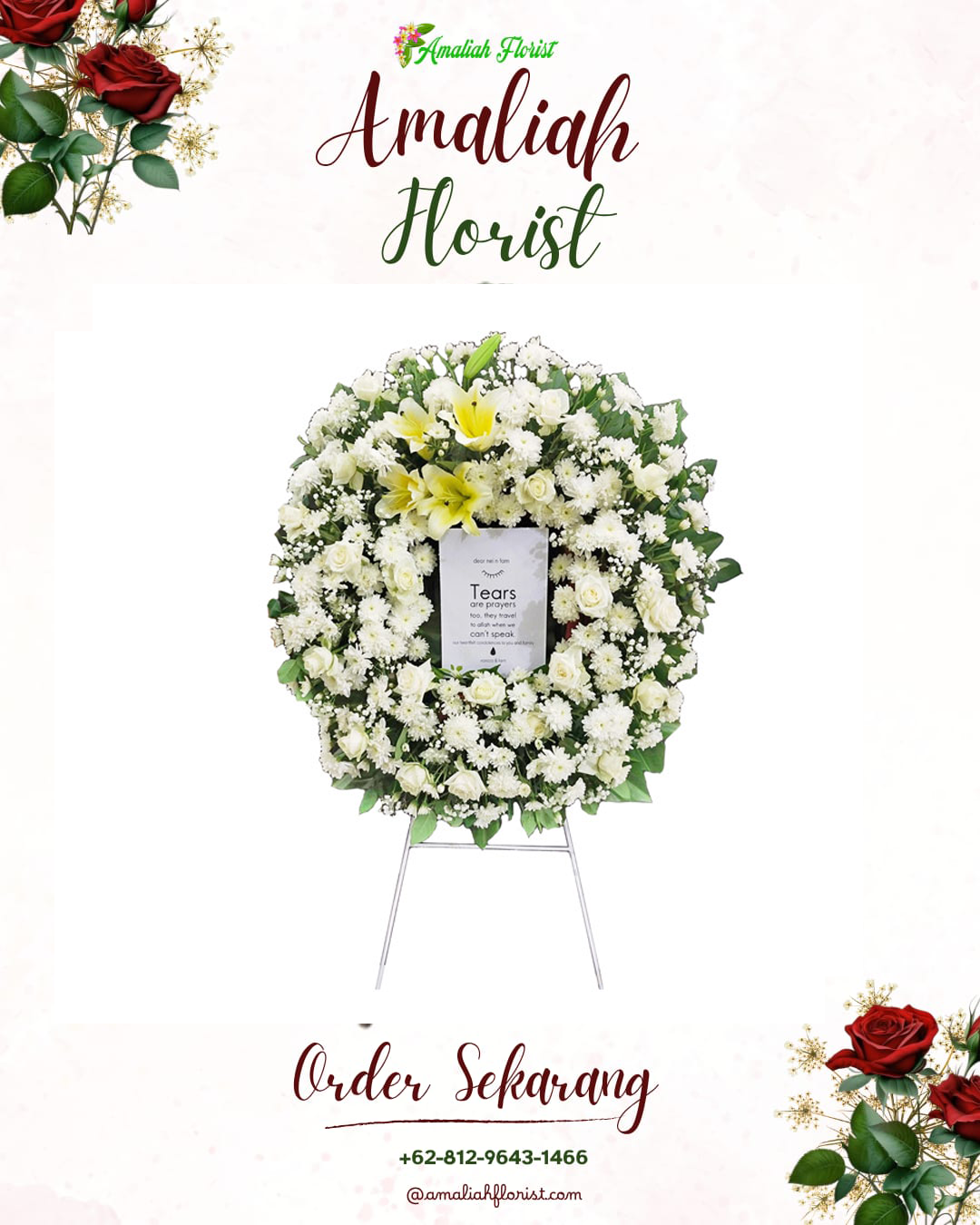 Krans Bunga Duka Kedungdung