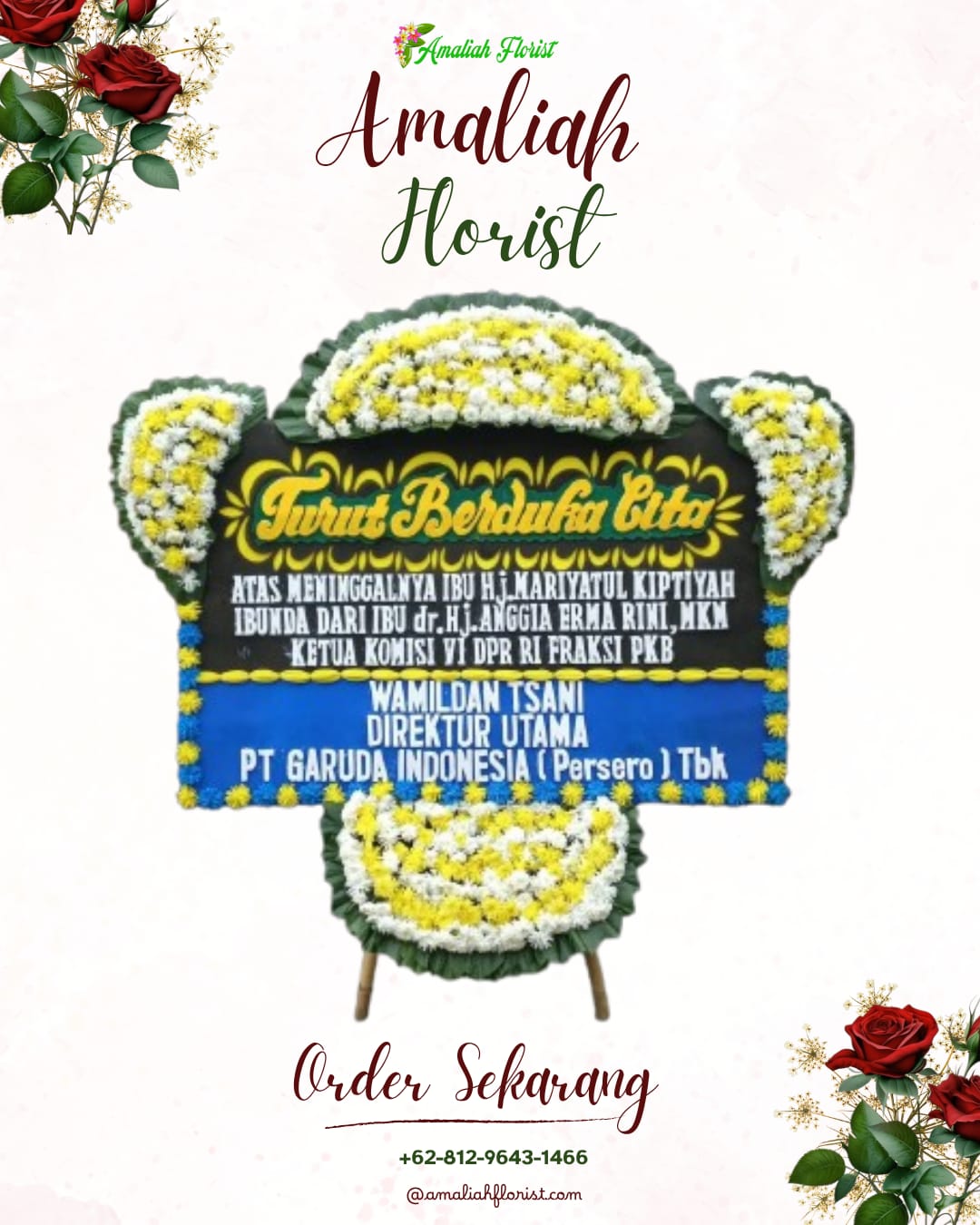 Papan Bunga Duka Kedungdung